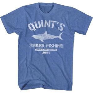 Quints Shark Fishing Jaws Tshirt